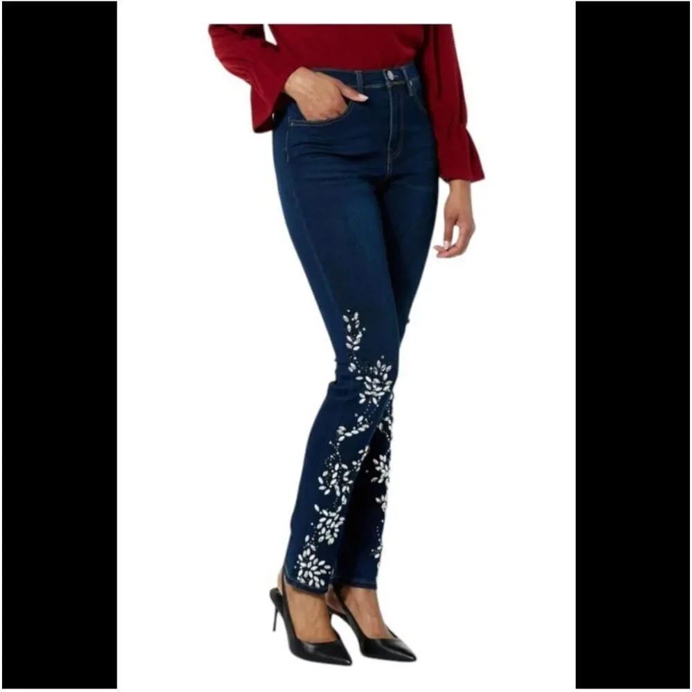 DG2 by Diane Gilman Classic Stretch Skinny Jeans very stretchy size 6 NWT